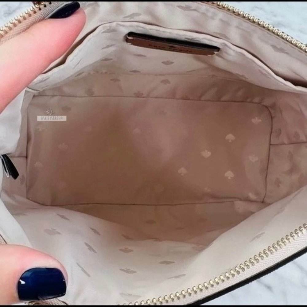❗️Sold Out❗️Kate Spade Shimmy Glitter Satchel & Card Holder Wallet - Picture 7 of 15